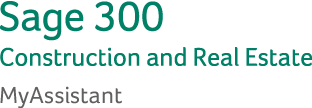 Monitor your Construction Business w/ MyAssistant for Sage 300 CRE
