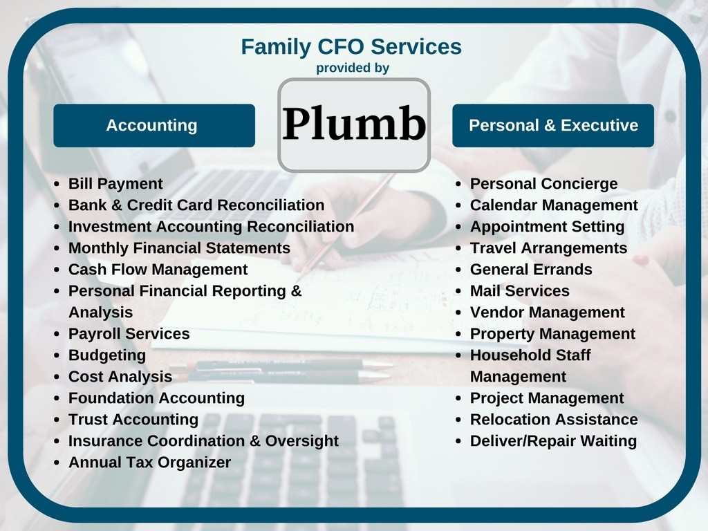 Family CFO paperwork relief